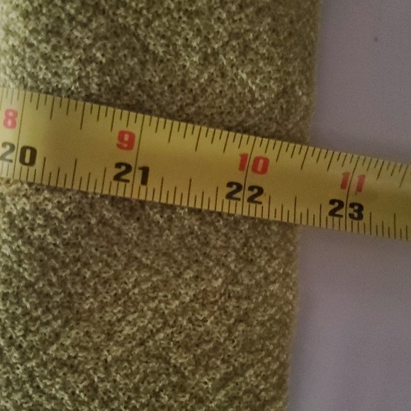 Eileen Fisher Sweater Knit Tank Top Size Large  Italian Yarn 100% Wool Green - Picture 7 of 7